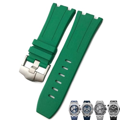 KCHSRKHXC Natural Harz Fluor Gummi 28mm Uhrenbandersatz für Audemars Royal Oak Piguet Offshore AP Uhrengurt KCHSRKHXC Natural Harz Fluor Gummi 28mm Uhrenbandersatz für Audemars Royal Oak Piguet Offshore AP Uhrengurt von KCHSRKHXC