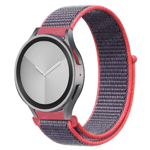 KCHSRKHXC Nylonschleifenband für Galaxy Watch 6/5/Pro/4/Classic/Active 2 43-47-44 mm 20 mm/22 mm Sportarmband für GT 4/2/E/3-Gurt KCHSRKHXC Nylonschleifenband für Galaxy Watch 6/5/Pro/4/Classic/Active 2 43-47-44 mm 20 mm/22 mm Sportarmband für GT 4/2/E/3-Gurt von KCHSRKHXC