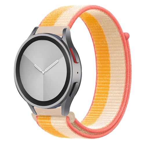 KCHSRKHXC Nylonschleifenband für Galaxy Watch 6/5/Pro/4/Classic/Active 2 43-47-44 mm 20 mm/22 mm Sportarmband für GT 4/2/E/3-Gurt KCHSRKHXC Nylonschleifenband für Galaxy Watch 6/5/Pro/4/Classic/Active 2 43-47-44 mm 20 mm/22 mm Sportarmband für GT 4/2/E/3-Gurt von KCHSRKHXC