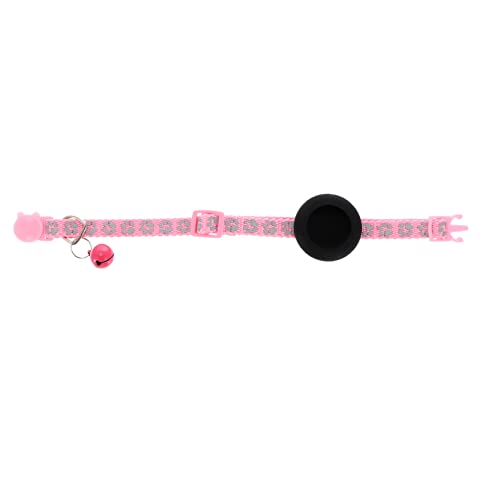 KCHSRKHXC Reflektierender verlorener Katzenkragen mit Tracerhalter einstellbares Design Langlebiges Nylonmaterial für PET -Tracking -Sicherheitskatze -Besitzer KCHSRKHXC Reflektierender verlorener Katzenkragen mit Tracerhalter einstellbares Design Langlebiges Nylonmaterial für PET -Tracking -Sicherheitskatze -Besitzer von KCHSRKHXC