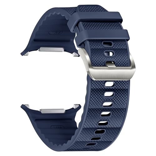 KCHSRKHXC Silikon -Nylonband für Galaxy Watch Ultra -Gurt 47 mm funktionaler Sportgurt Armband Uhrenbands von KCHSRKHXC