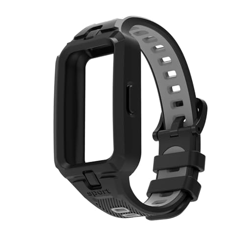 KCHSRKHXC Silikongurt für Band 9 8 7 6 Smart Watch Ersatz Armband Sport atmungsaktiv von KCHSRKHXC
