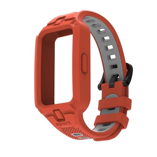 KCHSRKHXC Silikongurt für Band 9 8 7 6 Smart Watch Ersatz Armband Sport atmungsaktiv von KCHSRKHXC