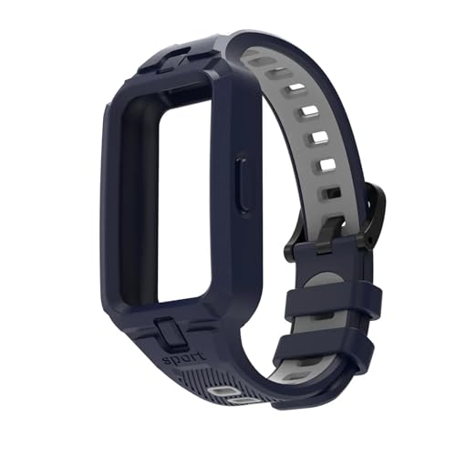 KCHSRKHXC Silikongurt für Band 9 8 7 6 Smart Watch Ersatz Armband Sport atmungsaktiv von KCHSRKHXC