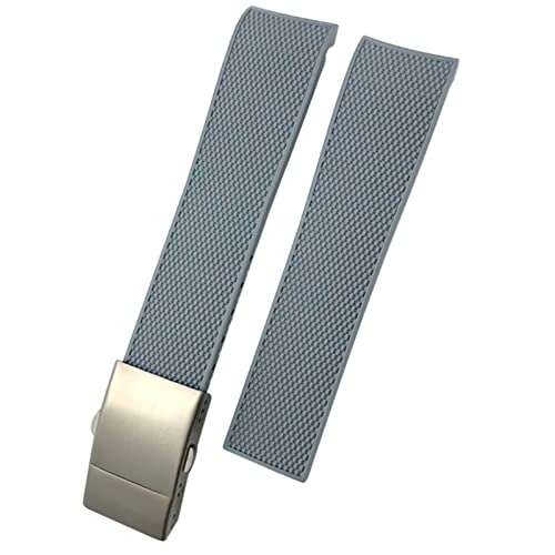 KCHSRKHXC Wasserdichtes Silikon-Uhrenarmband für HydroConquest L3 Conquest, 22 mm, Blau, 21 mm, Standard, Standard von KCHSRKHXC