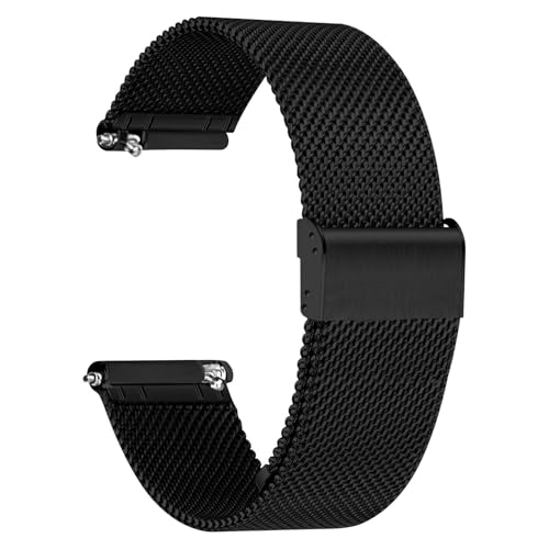 KCHSRKHXC Watch Band Metal Quick Release Watch Bands für Männer Frauen Edelstahl Smart Watches Gurt Armband Ersatz 18mm 20 mm 22 mm von KCHSRKHXC