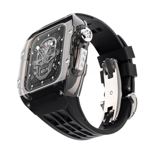 Ultra 49mm RM Glacier Transparent Watch Hülle Gummi -Uhr -Gurt -Mod -Kit , für Ultra 8 7 6 5 4 Se 45mm 44mm 49mm Modification Kit Kit Ultra 49mm RM Glacier Transparent Watch Hülle Gummi -Uhr -Gurt -Mod -Kit , für Ultra 8 7 6 5 4 Se 45mm 44mm 49mm Modification Kit Kit von KCHSRKHXC