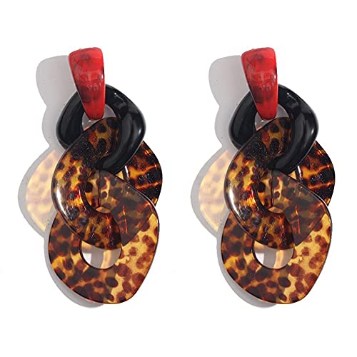 WQHPLMD -Harzohrringe für Damen Mode Hochzeit Schmuck Boho Stil elegant glänzender Acrylpersonalisierte Ohrringe Weihnachten WQHPLMD -Harzohrringe für Damen Mode Hochzeit Schmuck Boho Stil elegant glänzender Acrylpersonalisierte Ohrringe Weihnachten von KCHSRKHXC