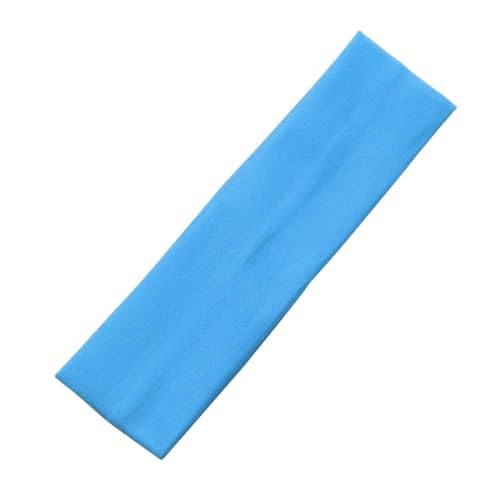 1PC Band Yoga Kopfbedeckungen for Frauen Haar Zubehör Einfarbig Sport Stirnbänder Yoga Haarbänder Elastisch (Color : Dark blue) von KCHYCV