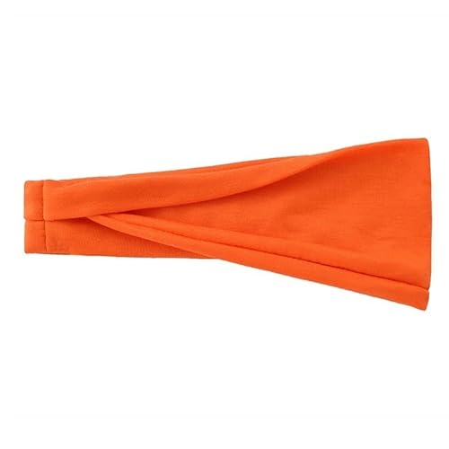 Einfarbiges dehnbares Haarband for Damen, Yoga-Stirnband, Turban, Make-up-Haarband, Kopfbedeckung, Haar-Accessoire (Color : 12, Size : 22.5x10cm) von KCHYCV