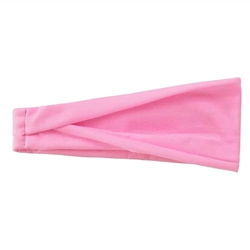 Einfarbiges dehnbares Haarband for Damen, Yoga-Stirnband, Turban, Make-up-Haarband, Kopfbedeckung, Haar-Accessoire (Color : 15, Size : 22.5x10cm) von KCHYCV