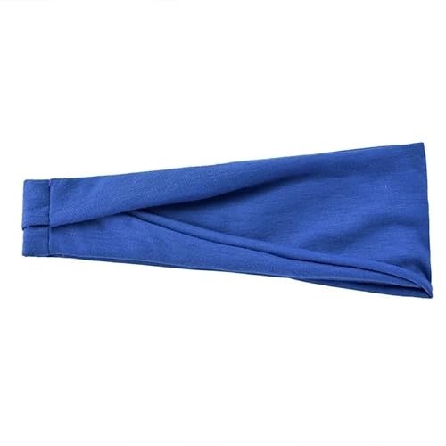 Einfarbiges dehnbares Haarband for Damen, Yoga-Stirnband, Turban, Make-up-Haarband, Kopfbedeckung, Haar-Accessoire (Color : 16, Size : 22.5x10cm) von KCHYCV