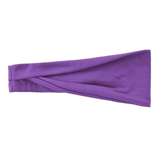 Einfarbiges dehnbares Haarband for Damen, Yoga-Stirnband, Turban, Make-up-Haarband, Kopfbedeckung, Haar-Accessoire (Color : 23, Size : 22.5x10cm) von KCHYCV