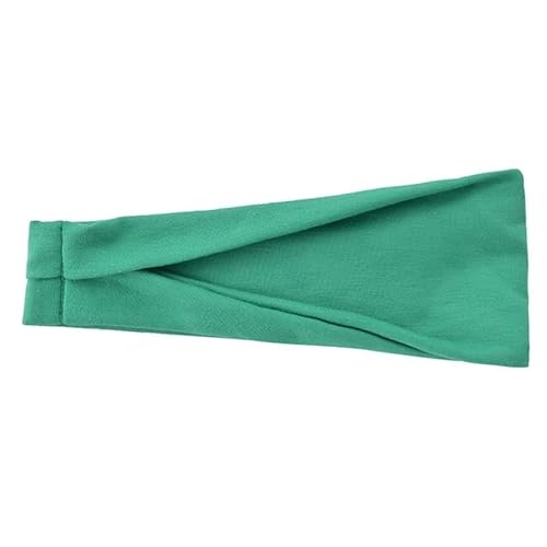 Einfarbiges dehnbares Haarband for Damen, Yoga-Stirnband, Turban, Make-up-Haarband, Kopfbedeckung, Haar-Accessoire (Color : 8, Size : 22.5x10cm) von KCHYCV