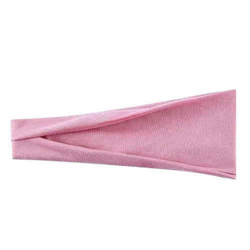 Frauen Stirnband Turban Einfarbig Elastische Haarbänder Yoga Haarband Make-Up Haar Hoop Vintag Headwrap Haar Zubehör (Color : Z13) von KCHYCV