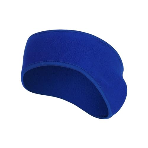 Mädchen Fleece Ohr Abdeckung Ohrenschützer Stirnband Winter Schweißband Ohr Wärmer for Männer Frauen Laufen Skifahren Outdoor Sport Haar Schweiß (Color : Royal Blue) von KCHYCV