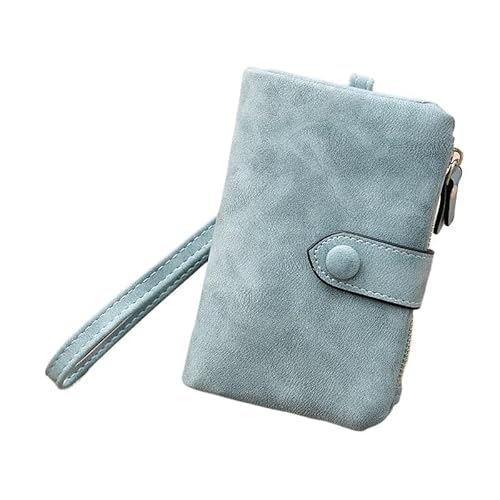 Münzgeldbörsen for Damen Geldbörsen aus Leder for Damen Kompakte Clutch for Damen Tragbare Clutch Einfache Kartenbörse Kleine Geldbörse for Damen Mehrere Kartenfächer und Geldfächer Mittlere Kapazität von KCHYCV