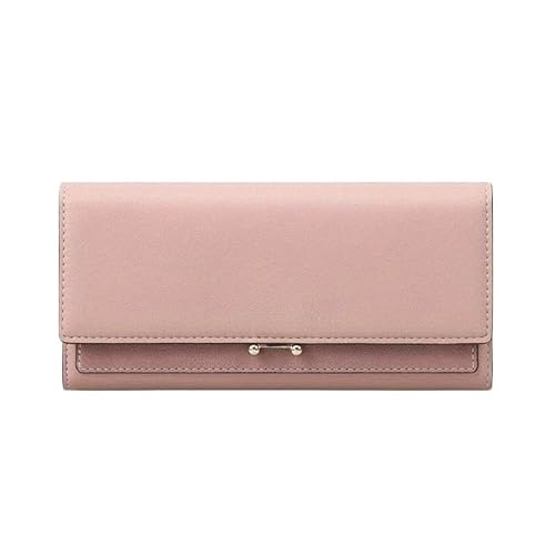 Münzgeldbörsen for Damen Geldbörsen aus Leder for Damen Kompakte Clutch for Damen Tragbare Clutch Einfache Kartenbörse Kleine Geldbörse for Damen Mehrere Kartenfächer und Geldfächer Mittlere Kapazität von KCHYCV