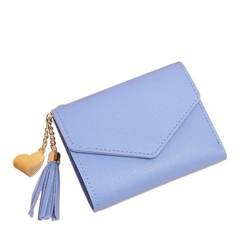 Münzgeldbörsen for Damen Geldbörsen aus Leder for Damen Kompakte Clutch for Damen Tragbare Clutch Einfache Kartenbörse Kleine Geldbörse for Damen Mehrere Kartenfächer und Geldfächer Mittlere Kapazität von KCHYCV