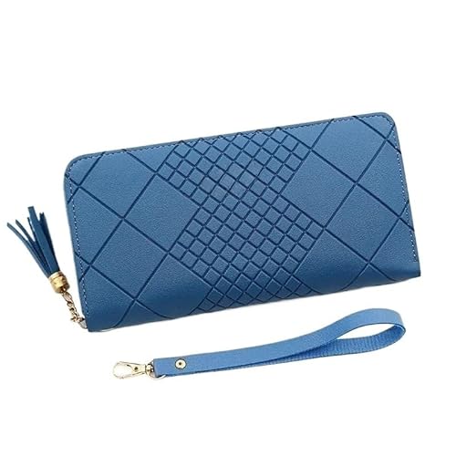 Münzgeldbörsen for Damen Geldbörsen aus Leder for Damen Kompakte Clutch for Damen Tragbare Clutch Einfache Kartenbörse Kleine Geldbörse for Damen Mehrere Kartenfächer und Geldfächer Mittlere Kapazität von KCHYCV