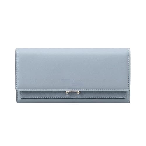 Münzgeldbörsen for Damen Geldbörsen aus Leder for Damen Kompakte Clutch for Damen Tragbare Clutch Einfache Kartenbörse Kleine Geldbörse for Damen Mehrere Kartenfächer und Geldfächer Mittlere Kapazität von KCHYCV
