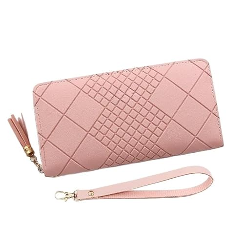 Münzgeldbörsen for Damen Geldbörsen aus Leder for Damen Kompakte Clutch for Damen Tragbare Clutch Einfache Kartenbörse Kleine Geldbörse for Damen Mehrere Kartenfächer und Geldfächer Mittlere Kapazität von KCHYCV