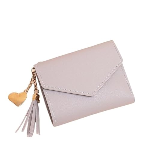 Münzgeldbörsen for Damen Geldbörsen aus Leder for Damen Kompakte Clutch for Damen Tragbare Clutch Einfache Kartenbörse Kleine Geldbörse for Damen Mehrere Kartenfächer und Geldfächer Mittlere Kapazität von KCHYCV