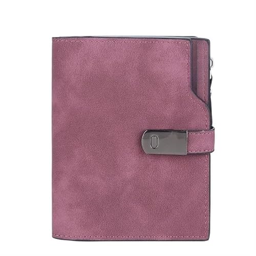 Münzgeldbörsen for Damen Geldbörsen aus Leder for Damen Kompakte Clutch for Damen Tragbare Clutch Einfache Kartenbörse Kleine Geldbörse for Damen Mehrere Kartenfächer und Geldfächer Mittlere Kapazität von KCHYCV