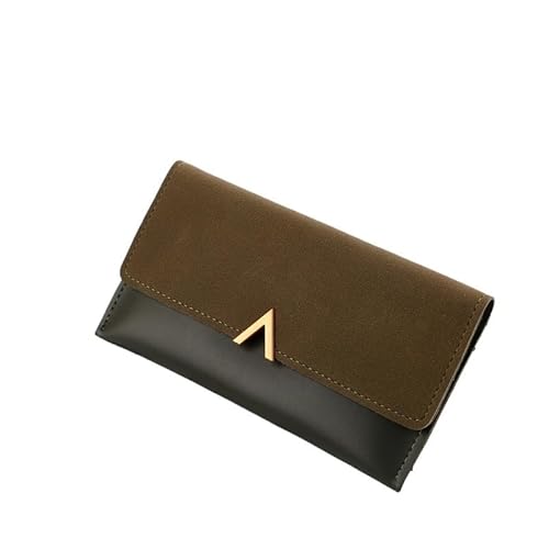 Münzgeldbörsen for Damen Geldbörsen aus Leder for Damen Kompakte Clutch for Damen Tragbare Clutch Einfache Kartenbörse Kleine Geldbörse for Damen Mehrere Kartenfächer und Geldfächer Mittlere Kapazität von KCHYCV