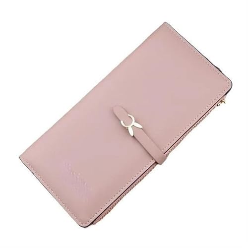 Münzgeldbörsen for Damen Geldbörsen aus Leder for Damen Kompakte Clutch for Damen Tragbare Clutch Einfache Kartenbörse Kleine Geldbörse for Damen Mehrere Kartenfächer und Geldfächer Mittlere Kapazität von KCHYCV