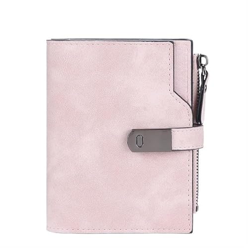 Münzgeldbörsen for Damen Geldbörsen aus Leder for Damen Kompakte Clutch for Damen Tragbare Clutch Einfache Kartenbörse Kleine Geldbörse for Damen Mehrere Kartenfächer und Geldfächer Mittlere Kapazität von KCHYCV