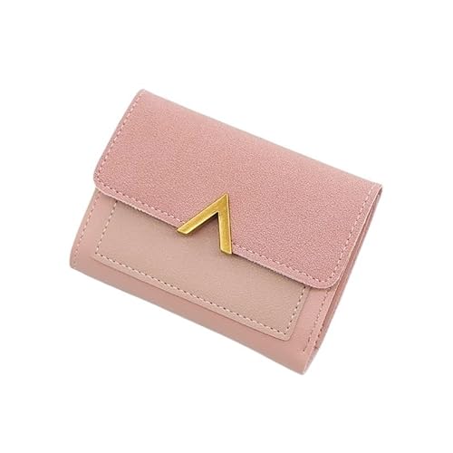 Münzgeldbörsen for Damen Geldbörsen aus Leder for Damen Kompakte Clutch for Damen Tragbare Clutch Einfache Kartenbörse Kleine Geldbörse for Damen Mehrere Kartenfächer und Geldfächer Mittlere Kapazität von KCHYCV
