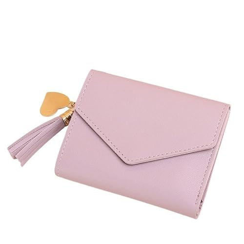 Münzgeldbörsen for Damen Geldbörsen aus Leder for Damen Kompakte Clutch for Damen Tragbare Clutch Einfache Kartenbörse Kleine Geldbörse for Damen Mehrere Kartenfächer und Geldfächer Mittlere Kapazität von KCHYCV