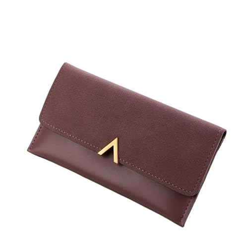 Münzgeldbörsen for Damen Geldbörsen aus Leder for Damen Kompakte Clutch for Damen Tragbare Clutch Einfache Kartenbörse Kleine Geldbörse for Damen Mehrere Kartenfächer und Geldfächer Mittlere Kapazität von KCHYCV