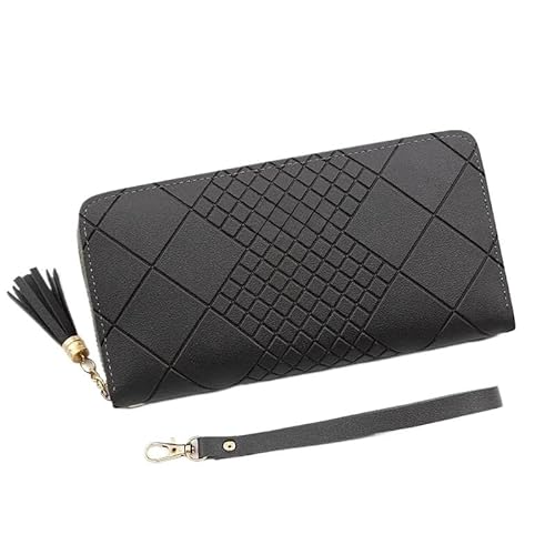 Münzgeldbörsen for Damen Geldbörsen aus Leder for Damen Kompakte Clutch for Damen Tragbare Clutch Einfache Kartenbörse Kleine Geldbörse for Damen Mehrere Kartenfächer und Geldfächer Mittlere Kapazität von KCHYCV