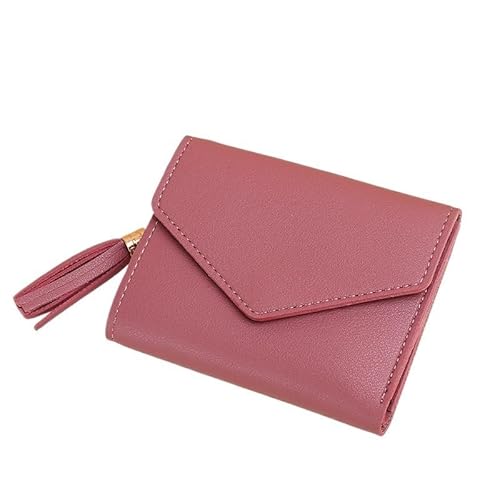Münzgeldbörsen for Damen Geldbörsen aus Leder for Damen Kompakte Clutch for Damen Tragbare Clutch Einfache Kartenbörse Kleine Geldbörse for Damen Mehrere Kartenfächer und Geldfächer Mittlere Kapazität von KCHYCV