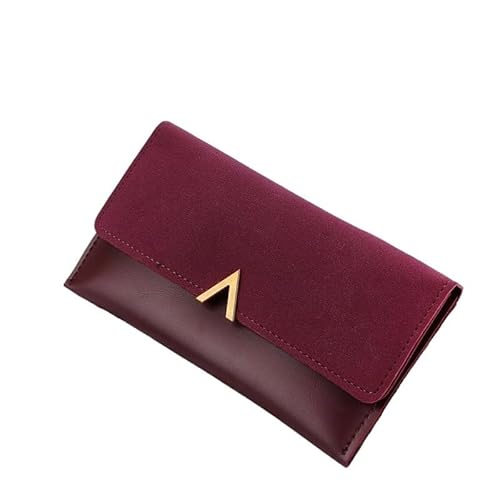 Münzgeldbörsen for Damen Geldbörsen aus Leder for Damen Kompakte Clutch for Damen Tragbare Clutch Einfache Kartenbörse Kleine Geldbörse for Damen Mehrere Kartenfächer und Geldfächer Mittlere Kapazität von KCHYCV