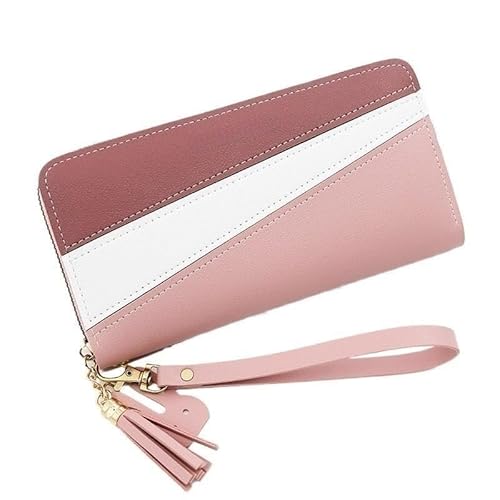 Münzgeldbörsen for Damen Geldbörsen aus Leder for Damen Kompakte Clutch for Damen Tragbare Clutch Einfache Kartenbörse Kleine Geldbörse for Damen Mehrere Kartenfächer und Geldfächer Mittlere Kapazität von KCHYCV