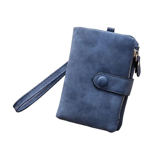 Münzgeldbörsen for Damen Geldbörsen aus Leder for Damen Kompakte Clutch for Damen Tragbare Clutch Einfache Kartenbörse Kleine Geldbörse for Damen Mehrere Kartenfächer und Geldfächer Mittlere Kapazität von KCHYCV