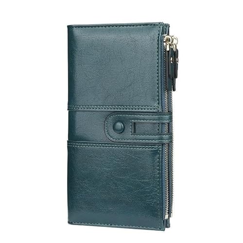 Münzgeldbörsen for Damen Geldbörsen aus Leder for Damen Kompakte Clutch for Damen Tragbare Clutch Einfache Kartenbörse Kleine Geldbörse for Damen Mehrere Kartenfächer und Geldfächer Mittlere Kapazität von KCHYCV