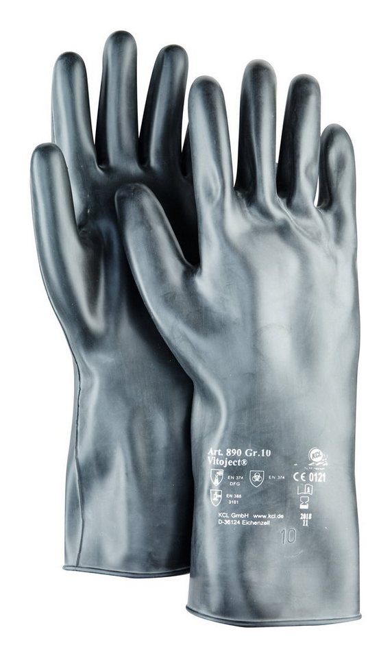 KCL Arbeitshandschuhe Handschuh Vitoject 890,35 mm, Größe 11, schwarz von KCL