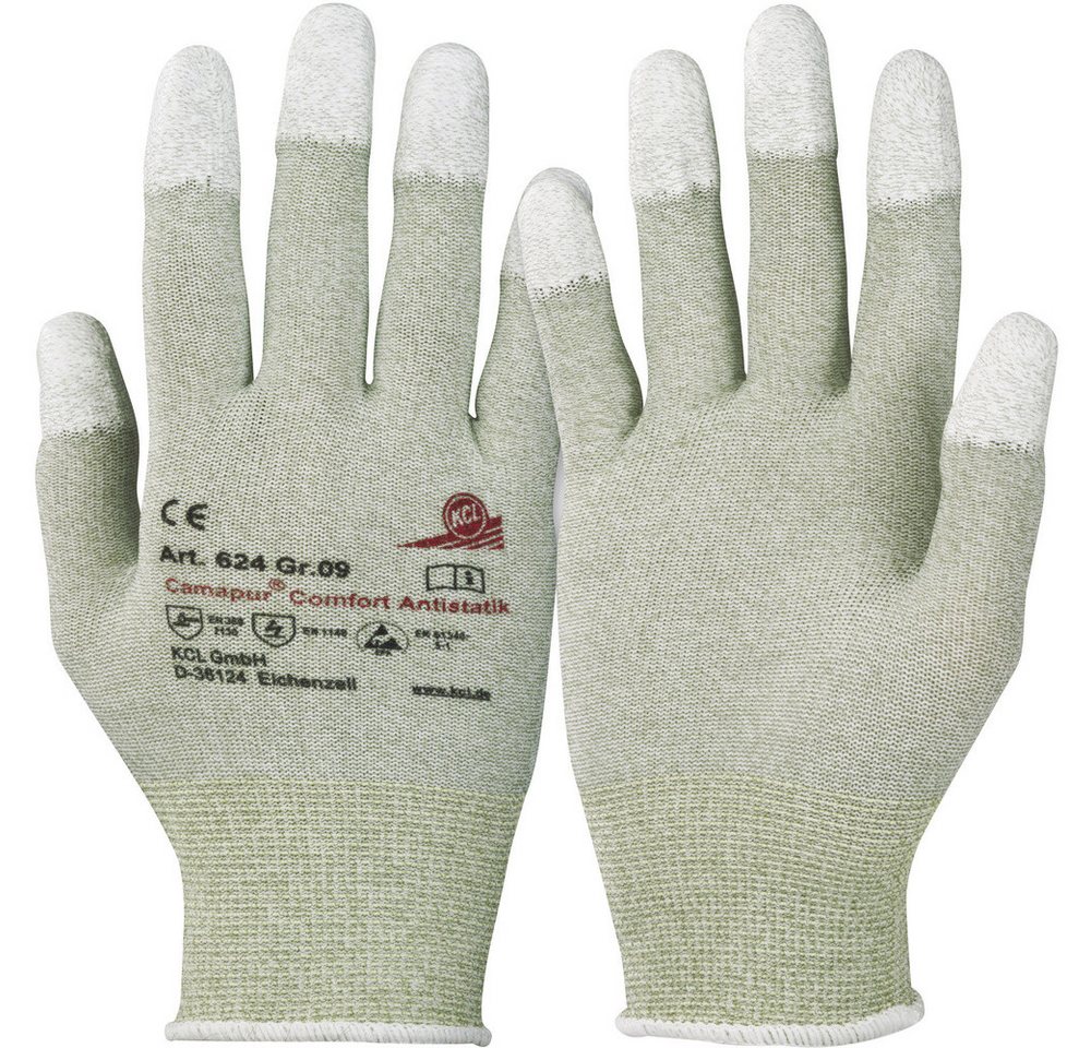 KCL Arbeitshandschuhe KCL Camapur Comfort Antistatik 624-10 Polyamid Arbeitshandschuh Größe von KCL