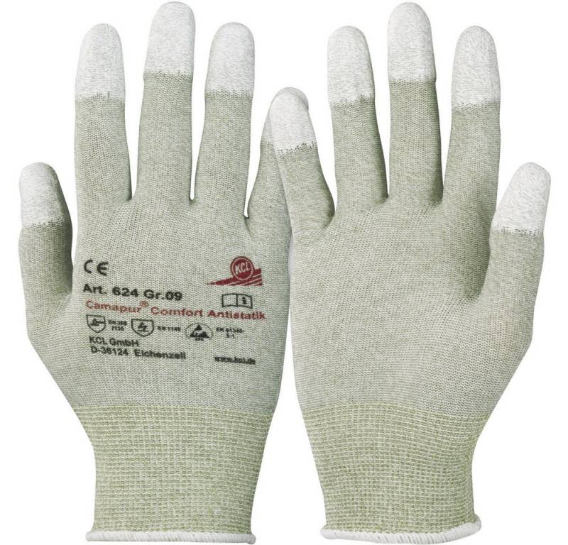 KCL Arbeitshandschuhe KCL Camapur Comfort Antistatik 624-10 Polyamid Arbeitshandschuh Größe von KCL