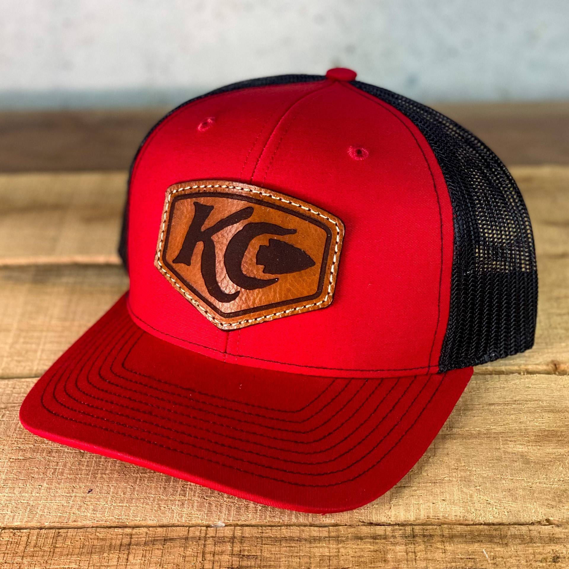 Kc Inset - Richardson 112 Leder Patch Hut von KCLaserCo