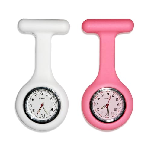 Krankenschwester-Taschenuhr, Silikonband, fällt nicht leicht ab, leuchtendes Design, präzises Uhrwerk, geeignet für Ärzte, Krankenschwestern, medizinische Rettungskräfte und andere Mitarbeiter, die Krankenschwester-Taschenuhr, Silikonband, fällt nicht leicht ab, leuchtendes Design, präzises Uhrwerk, geeignet für Ärzte, Krankenschwestern, medizinische Rettungskräfte und andere Mitarbeiter, die von KCVV