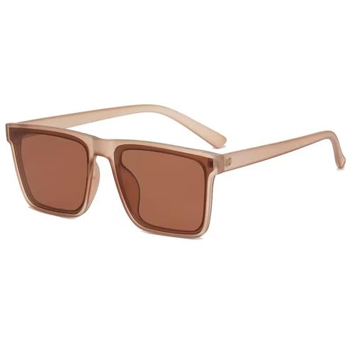 KCYSLY Damen-Sonnenbrille Fashion Square Sonnenbrille Designer Luxus Unisex Classic Vintage Outdoor-C2-Wie Gezeigt von KCYSLY