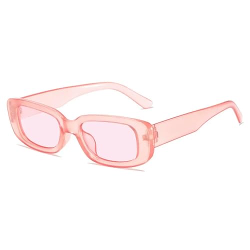 KCYSLY Damen-Sonnenbrille Männer Und Frauen Mode Vintage Beliebte Quadratische Rahmen Sonnenbrille Uv-Schutz-H-Als Bild von KCYSLY