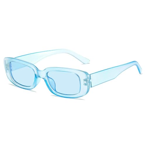 KCYSLY Damen-Sonnenbrille Männer Und Frauen Mode Vintage Beliebte Quadratische Rahmen Sonnenbrille Uv-Schutz-J-Als Bild von KCYSLY