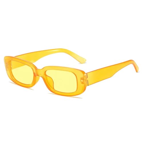 KCYSLY Damen-Sonnenbrille Männer Und Frauen Mode Vintage Beliebte Quadratische Rahmen Sonnenbrille Uv-Schutz-L-Als Bild von KCYSLY