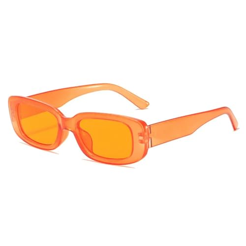 KCYSLY Damen-Sonnenbrille Männer Und Frauen Mode Vintage Beliebte Quadratische Rahmen Sonnenbrille Uv-Schutz-M-Als Bild von KCYSLY